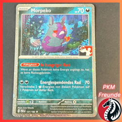 Morpeko 121/182 PAR 🟢NM 🇩🇪Deutsch ✨Cosmos Holo✨ Pokemon Paradoxrift Play - Image 1