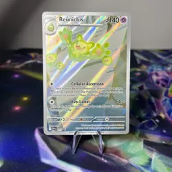 Pokemon TCG Reuniclus SVP212 Black Star Promo - Black Bolt/White Flair NM/M - Image 1