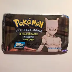 Pokemon Booster Topps - The First Movie - Leer - English - Mewtu/Mewtwo Artwork - Image 1