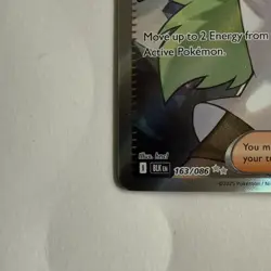 N’s Plan Full Art Trainer Pokemon Black Bolt #163/86 Near Mint - Image 5