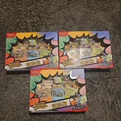 Pokemon Ascended Heroes First Partner Deluxe Pin Collection Sealed New lot of 3 - Image 1
