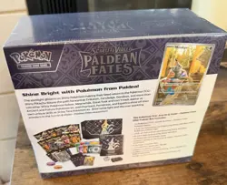 Paldean Fates Pokemon Center Elite Trainer Box (Exclusive) PC ETB Sealed 820650856181 - Image 2