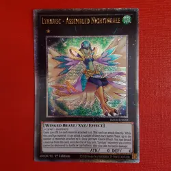 Yugioh Lyrilusc - Assembled Nighingale RA04-EN069 1st Edition Quarter Century - Image 1
