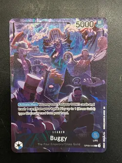 Buggy (051) (English Version 2nd Anniversary Set) OP09-051 One Piece - Image 1