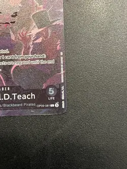 Marshall.D.Teach (English Version 2nd Anniversary Set) OP09-081 One Piece... - Image 5