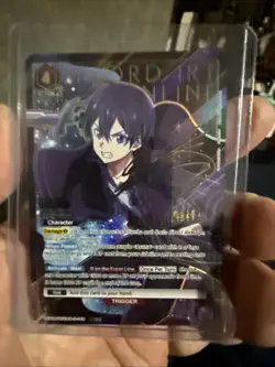 Union Arena: Sword Art Online 2 ENG - Kirito (SR**) UEX06BT/SAO-2-049 SIGNATURE - Image 1