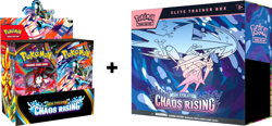 Pokemon TCG ME04 Chaos Rising Booster Box + Elite Trainer Bundle Sealed New - Image 1