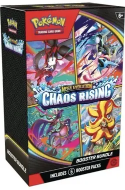 Pokemon TCG ME04: Chaos Rising Booster Bundle New Sealed PRESALE (5/22/26) - Image 1