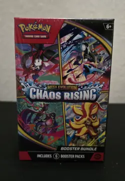 Pokemon TCG ME04 Chaos Rising Booster Bundle New Sealed - Image 1