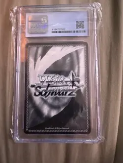 2022 Weiss Schwarz Hololive Nakiri Ayame HOL/W91-E102S SR English Foil Cgc 10 - Image 2