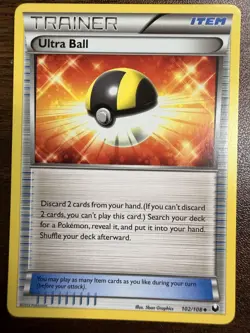 POKEMON CARD 2012 DARK EXPLORERS ULTRA BALL 102/108 - Image 1