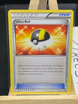 102/108 Ultra Ball Pokemon TCG Dark Explorers Card Fresh Pull - Image 1