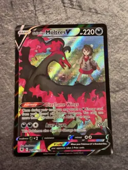 Galarian Moltres V - TG20/TG30 - Astral Radiance - Pokemon TCG Card NM Rare - Image 1