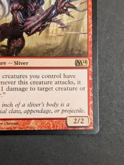 MTG Card - 1x Thorncaster Sliver - Magic Core Set 2014 - NM Magic The Gathering - Image 4
