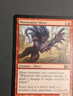 MTG Card - 1x Thorncaster Sliver - Magic Core Set 2014 - NM Magic The Gathering - Image 5
