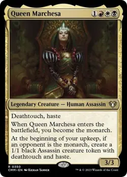 Queen Marchesa -Foil Near Mint MTG Commander Masters - Image 1