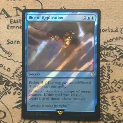 Rite of Replication (Surge Foil) Commander: Final Fantasy - MTG RARE - Image 1