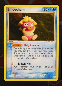MP Pokemon CLEFFA+ELEKID+SMOOCHUM+TYROGUE Card EX UNSEEN FORCES 21-23-31-33/115 - Image 4