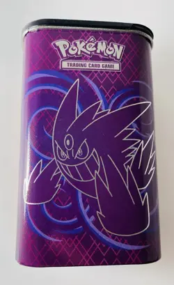 EMPTY 2015 Pokemon XY Mega Lucario & Gengar Elite Trainer Deck Shield Tin - Image 1