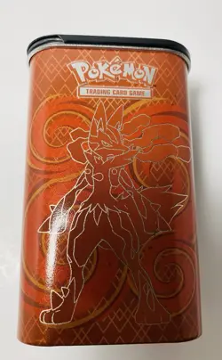 EMPTY 2015 Pokemon XY Mega Lucario & Gengar Elite Trainer Deck Shield Tin - Image 2