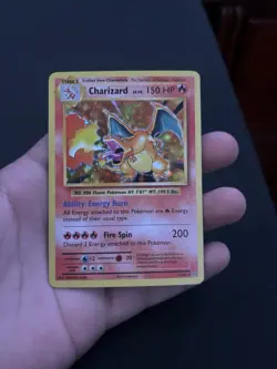 Pokemon TCG Charizard Holo LV. 76 XY Evolutions 11/108 - Image 1
