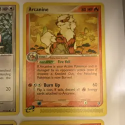 Pokemon TCG Arcanine Fearow Numel Baltoy Claydol 9-Card Lot EX Sets English - Image 2