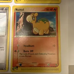 Pokemon TCG Arcanine Fearow Numel Baltoy Claydol 9-Card Lot EX Sets English - Image 3