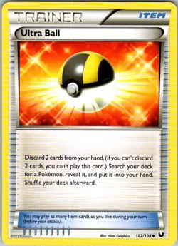 Pokemon | Dark Explorers | Ultra Ball | 102/108 | Normal | NM - Image 1