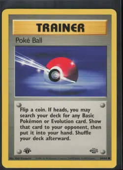 Poke Ball 64/64 Common Jungle Pokemon Lightly Played - Image 1