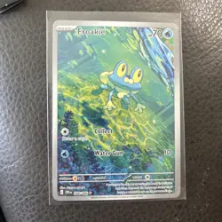 Froakie 088/086 Illustration Rare ME04: Chaos Rising Pokemon Holo NM Full Art! - Image 1