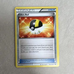 Pokemon TCG Ultra Ball Trainer Item Dark Explorers 102/108 Uncommon Regular - Image 1