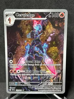 Pokemon Ceruledge 197/191 Surging Sparks Holo Full Art IR Near Mint - Image 1