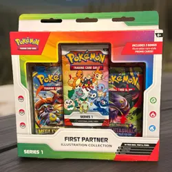 POKEMON T C G FIRST PARTNER ILLUSTRATION COLLECTION BOX FACTORY SEALED C - Image 1