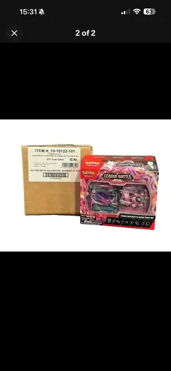 Pokemon Team Rocket's Mewtwo ex League BATTLE DECK DISPLAY CASE Sealed 6 Box - Image 2