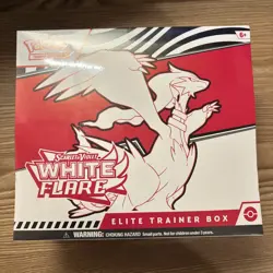 Pokemon White Flare Elite Trainer Box ETB Reshiram TCG Sealed - Image 1