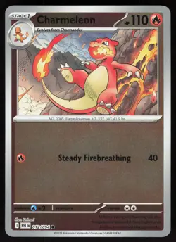 Charmeleon 012/094 Common Phantasmal Flames Pokemon Near Mint - Image 1