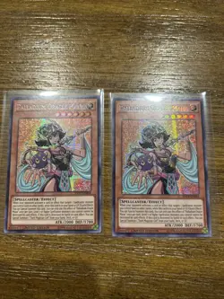 2 Yu-Gi-Oh! Palladium Oracle Mana Prismatic Secret TN19-EN004 NM - Image 1