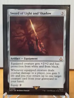 Sword of Light and Shadow #100 Universes Beyond: Assassin's Creed Regular - Image 1