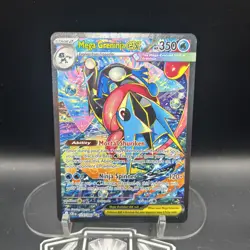Pokemon Mega Greninja ex 116/086: Chaos Rising SIR Pack Fresh NM - Image 2