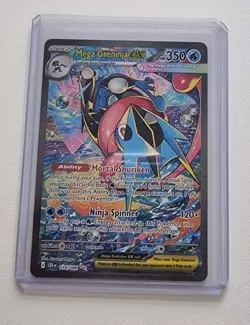 Mega Greninja ex SIR 116/086 Chaos Rising Pokemon TCG - Image 1