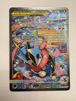 Pokemon Chaos Rising Mega Greninja Ex SIR 116/086 MINT Pack Fresh - Image 2
