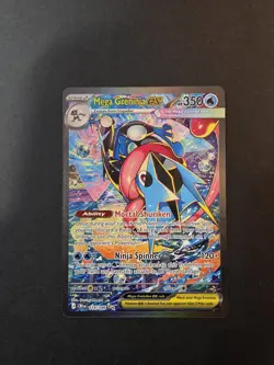 Mega Greninja Ex SIR 116/086 - Chaos Rising - Pokemon TCG NM/M - Image 1