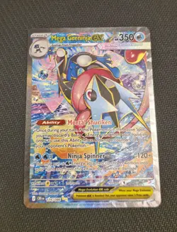 Pokemon Mega Greninja ex SIR 116/086 Chaos Rising Special Illustration Rare - Image 2