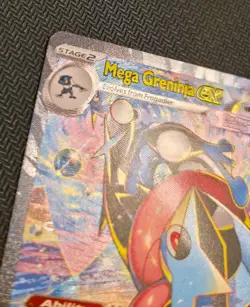 Pokemon Mega Greninja ex SIR 116/086 Chaos Rising Special Illustration Rare - Image 3