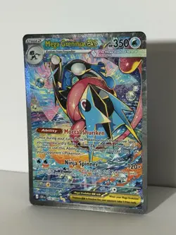 Mega Greninja Ex SIR Chaos Rising 116/086 Pokemon Card NM - Image 1