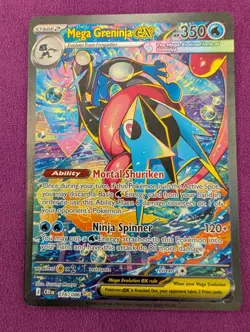 Mega Greninja EX SIR 116/086 - Chaos Rising - NM/M Pokemon TCG - Image 1