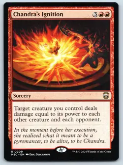 Chandra's Ignition - Commander Modern Horizons 3 - MTG - Magic - Near Mint - Image 1
