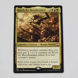 MTG Kresh the Bloodbraided NM Streets of New Capenna Commander Card Magic Mythic - Image 1