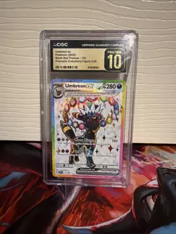 Pokemon Umbreon ex Black Star Promo 176 CGC Pristine 10 Holo Card - Image 1