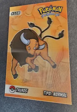TAUROS - POKEMON RARE 3D EVOLUTION CCG HOLO CARD - Image 1